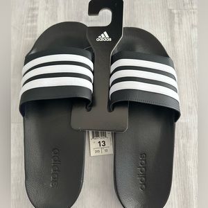 BRAND NWT ADIDAS SLIDES (ADILETTE SHOWER) SIZE 13
